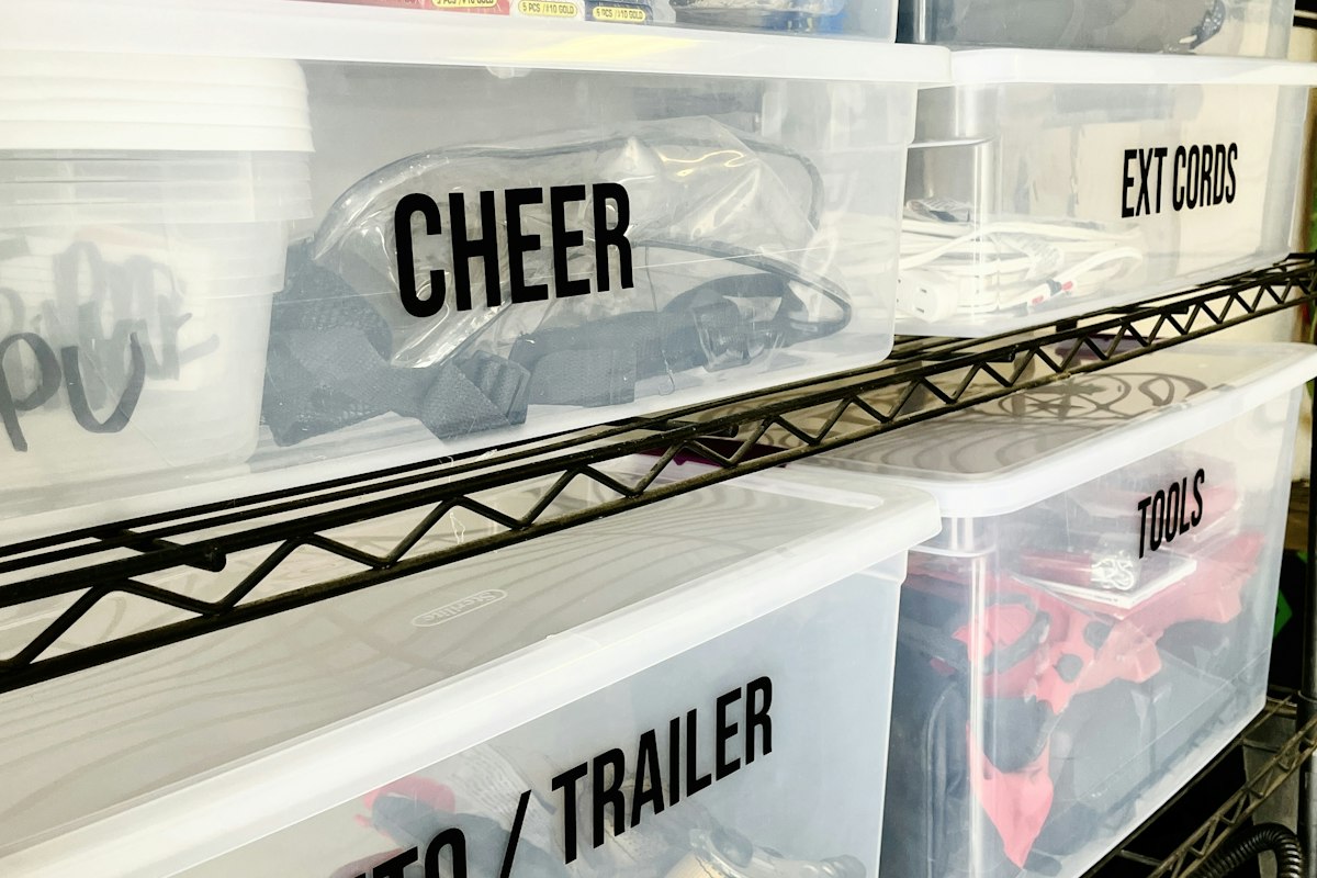 Garage storage: organizing & decluttering in Maryland
